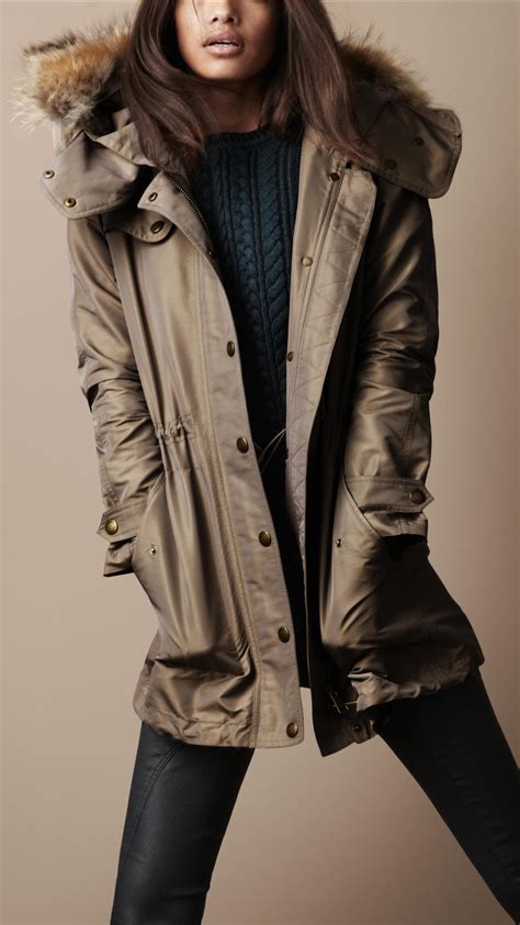 burberry women parka|Burberry parka women's.